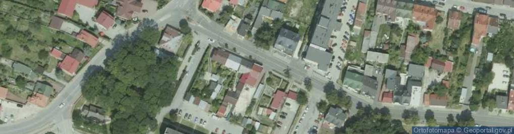 Zdjęcie satelitarne Sklep Spożywczo Monopolowy Sezam Michał Łuszczek Urszula Łuszczek