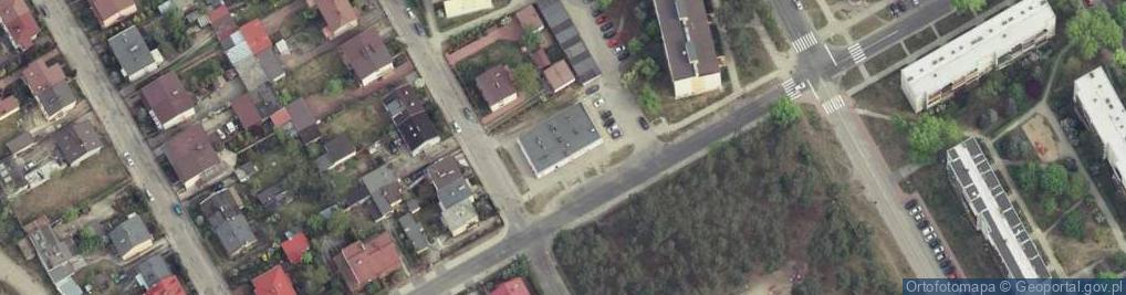 Zdjęcie satelitarne Sklep Spożywczo - Przemysłowy Agata Pliś