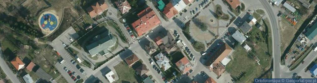 Zdjęcie satelitarne Sklep Spożywczo-Przemysłowy Bernadeta Ogrodnik Wielopole Skrzyńskie