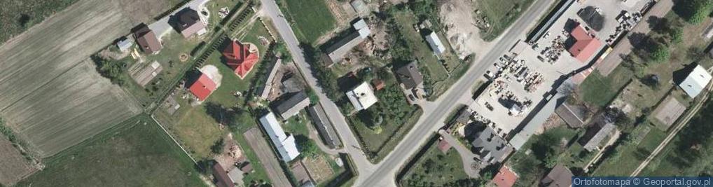 Zdjęcie satelitarne Sklep Spożywczo - Przemysłowy Ewa Leokadia Jaśkowska