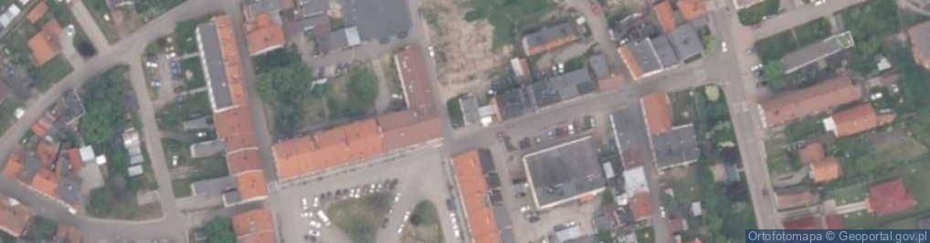 Zdjęcie satelitarne Sklep Spożywczo - Przemysłowy Henryka Mazur