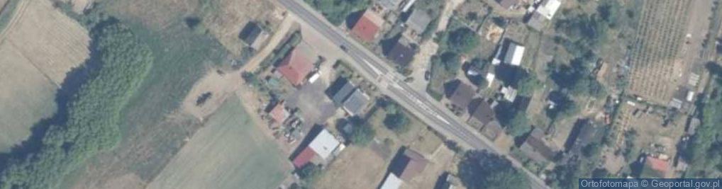 Zdjęcie satelitarne Sklep Spożywczo Przemysłowy i Mała Gastronomia Jolanta Kujawa