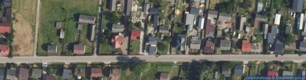 Zdjęcie satelitarne Sklep Spożywczo Przemysłowy Jusinska Grazyna