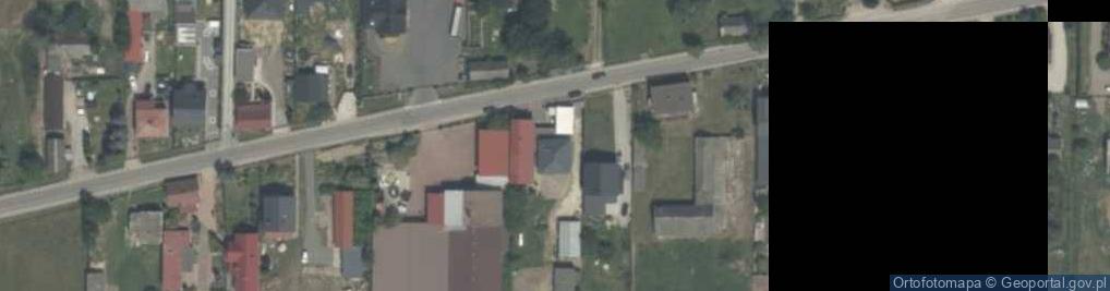 Zdjęcie satelitarne Sklep Spożywczo - Przemysłowy Kruk Krystyna