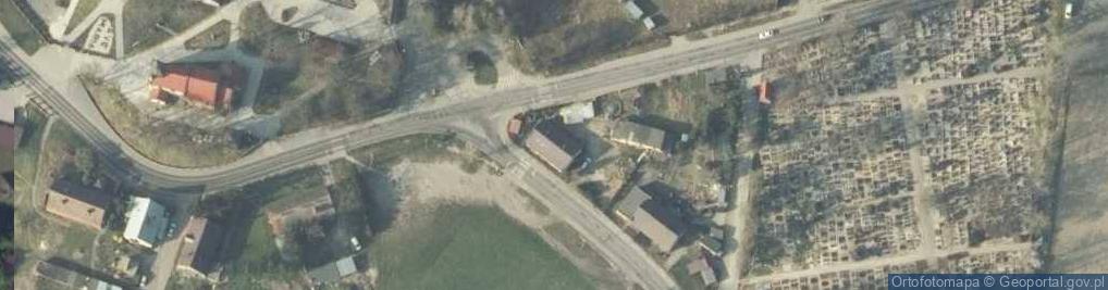 Zdjęcie satelitarne Sklep Spożywczo Przemysłowy Kubuś Sklep Spożywczo Przemysłowy Jaga