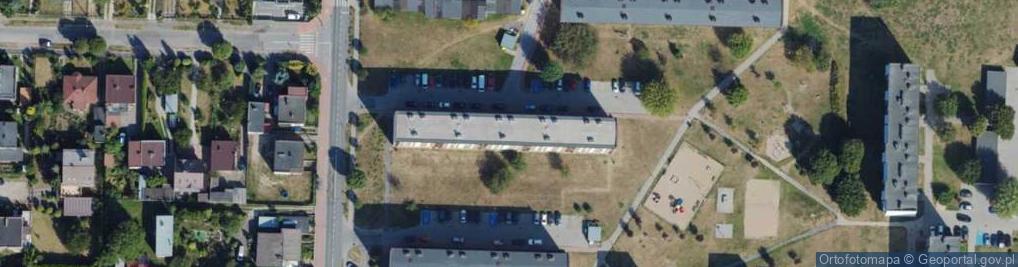 Zdjęcie satelitarne Sklep Spożywczo Przemysłowy Łosińska Janina Urszula