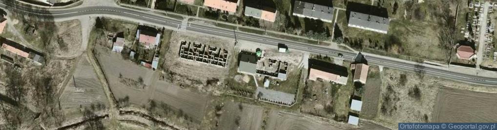 Zdjęcie satelitarne Sklep Spożywczo - Przemysłowy Madzia Daniel Strączek