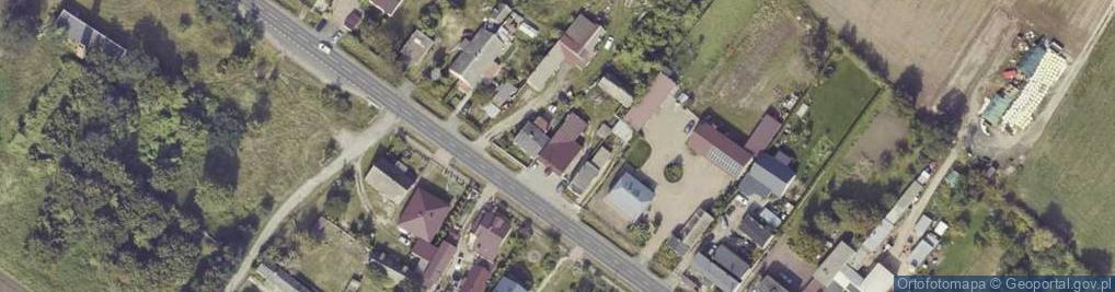 Zdjęcie satelitarne Sklep Spożywczo - Przemysłowy Marzena Zawarska