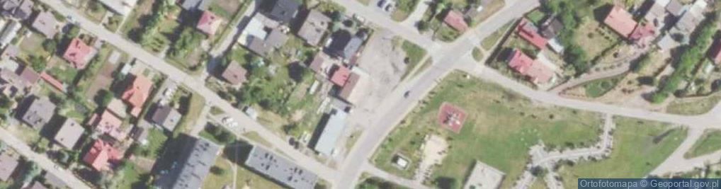 Zdjęcie satelitarne Sklep Spożywczo Przemysłowy Merkury