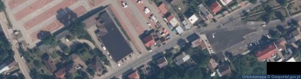 Zdjęcie satelitarne Sklep Spożywczo Przemysłowy Milewska Jadwiga Bardyszewska Dorota