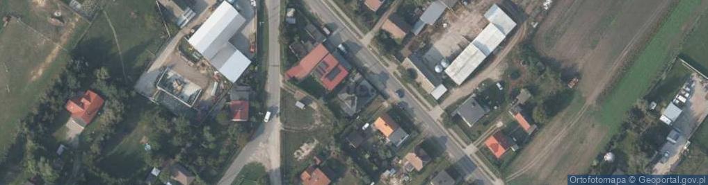 Zdjęcie satelitarne Sklep Spożywczo Przemysłowy Pijacki Andrzej Madalińska Bożena