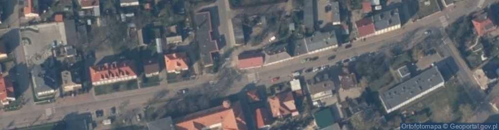 Zdjęcie satelitarne Sklep Spożywczo Przemysłowy Poziomka