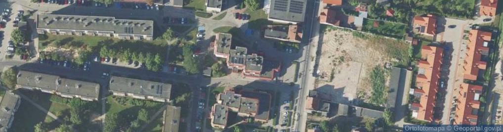 Zdjęcie satelitarne Sklep Spożywczo Przemysłowy Rawicz