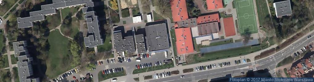 Zdjęcie satelitarne Sklep Spożywczo-Przemysłowy Supermarket Warus