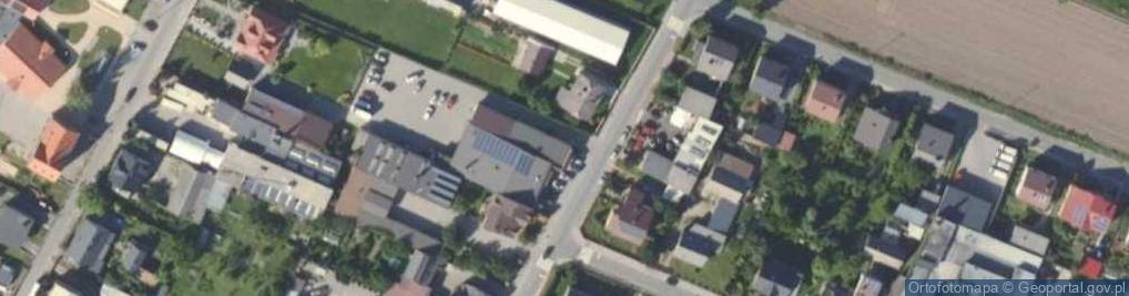 Zdjęcie satelitarne Sklep Spożywczo Przemysłowy ul Radosna 11 63 648 Słupia P Kępnem