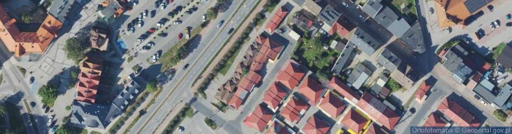 Zdjęcie satelitarne Sklep U Jadzi