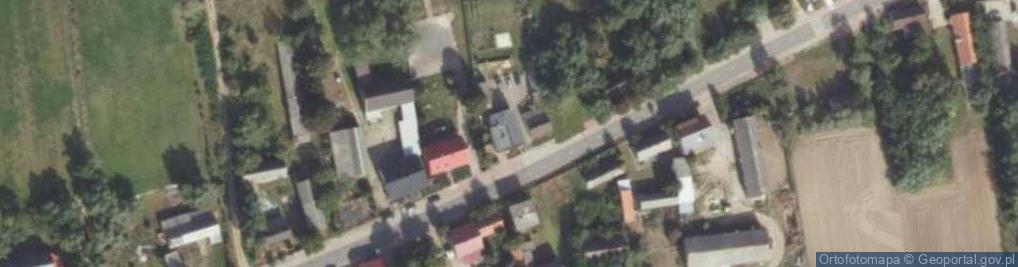 Zdjęcie satelitarne Sklep Wielobranżowy Agnieszka Kiałka Józef Hamulski Wieszkowo