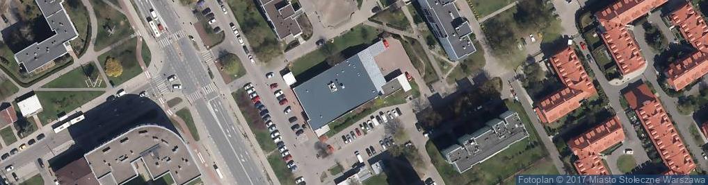 Zdjęcie satelitarne Sklep Wielobranżowy Dh Tarchomin