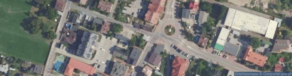 Zdjęcie satelitarne Sklep
