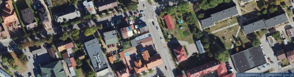 Zdjęcie satelitarne Sklep