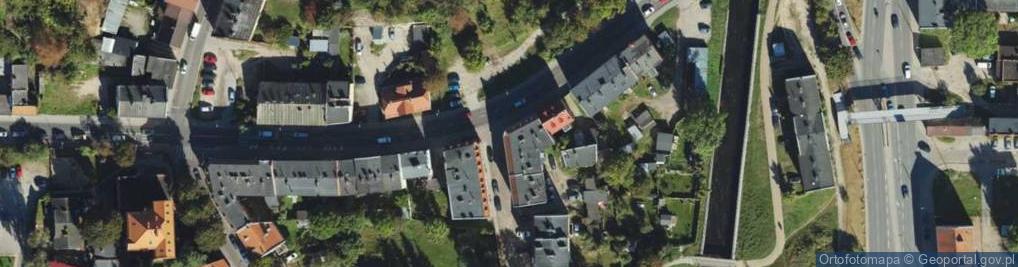 Zdjęcie satelitarne Spożywczo-Monopolowy