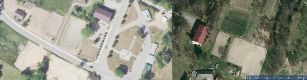 Zdjęcie satelitarne Spożywczo-przemysłowy. F.H.U. Osa