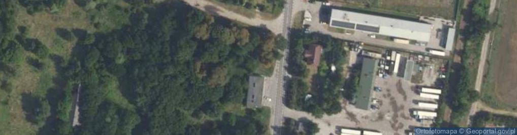 Zdjęcie satelitarne Spożywczy, Przemysłowy - Sklep