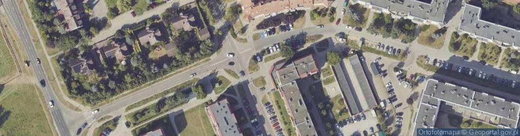 Zdjęcie satelitarne Spożywczy, Przemysłowy - Sklep