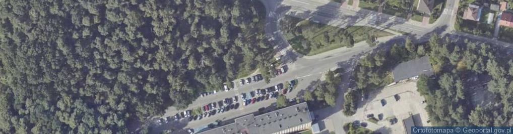 Zdjęcie satelitarne Spożywczy, Przemysłowy - Sklep