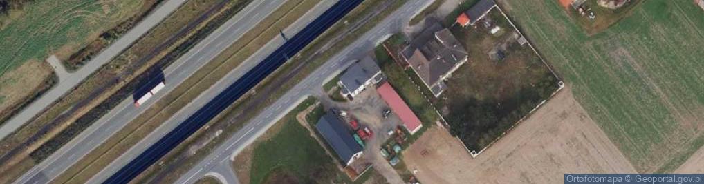 Zdjęcie satelitarne Spożywczy, Przemysłowy - Sklep