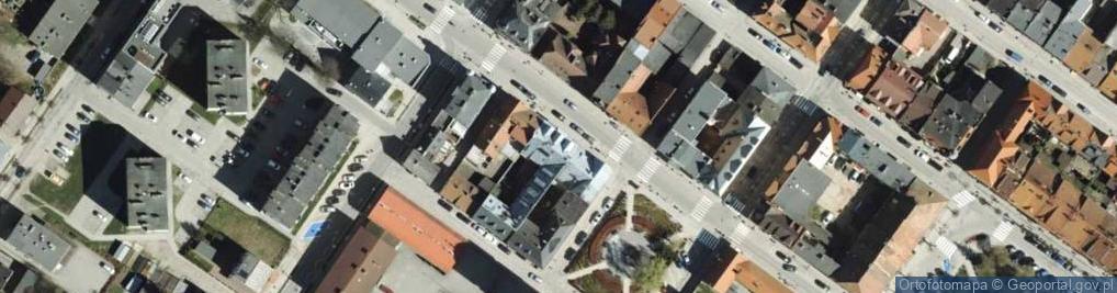 Zdjęcie satelitarne Spożywczy, Przemysłowy - Sklep