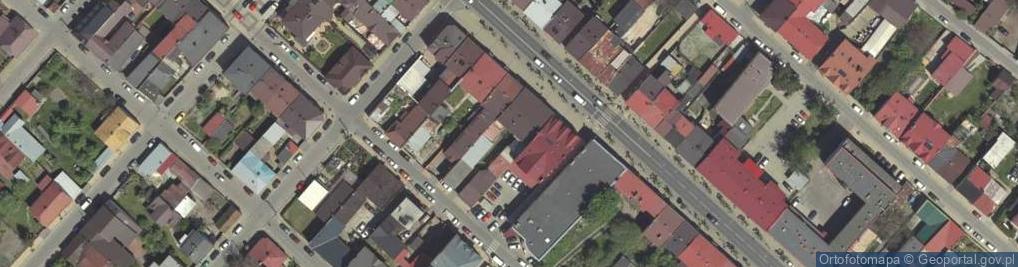 Zdjęcie satelitarne Stodulska Golec Sklep Spożywczo Przemysłowy