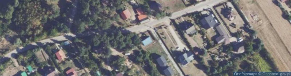 Zdjęcie satelitarne Teresa Zacharek Sklep Spożywczy Smerf