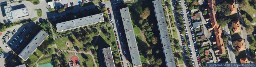 Zdjęcie satelitarne Włodarczyk Marek i Jadwiga Sklep Ogólnospożywczy