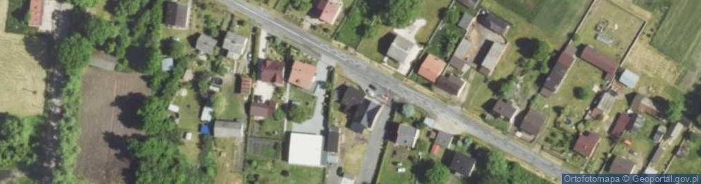 Zdjęcie satelitarne Zajazd