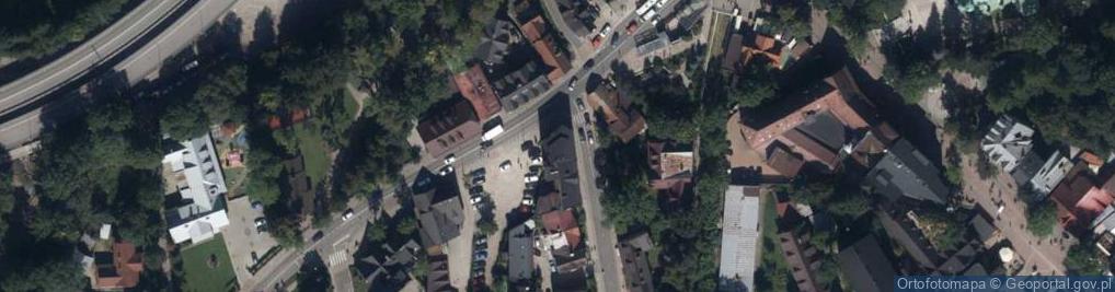 Zdjęcie satelitarne Żuczek