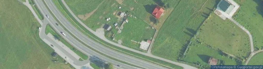 Zdjęcie satelitarne Sprzedaż przydrożna