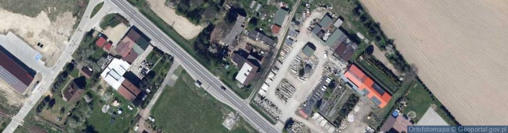 Zdjęcie satelitarne Centrum Ogrodnicze Fraś