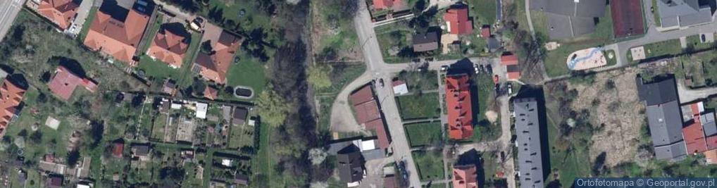 Zdjęcie satelitarne Ogród