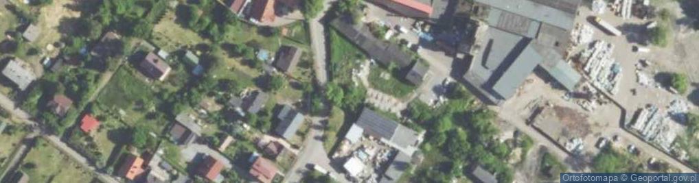 Zdjęcie satelitarne Ośrodek Rybaczówka