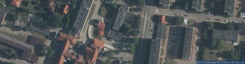 Zdjęcie satelitarne Stacja Dializ DaVita Pisz