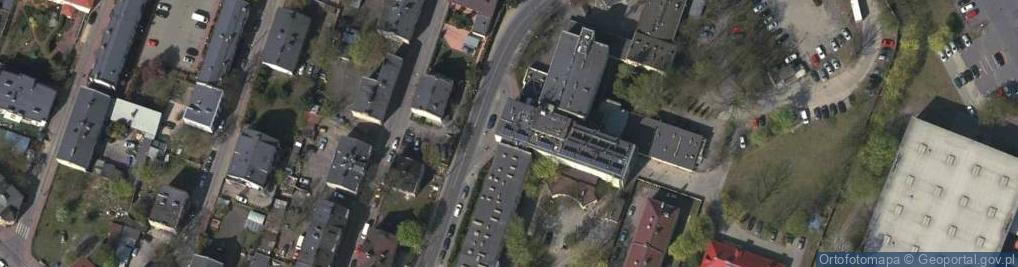 Zdjęcie satelitarne Stacja Dializ DaVita Pruszków