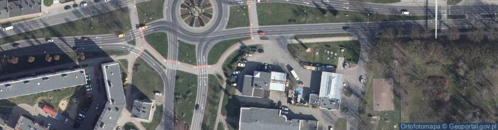 Zdjęcie satelitarne Auto-West Szpitun