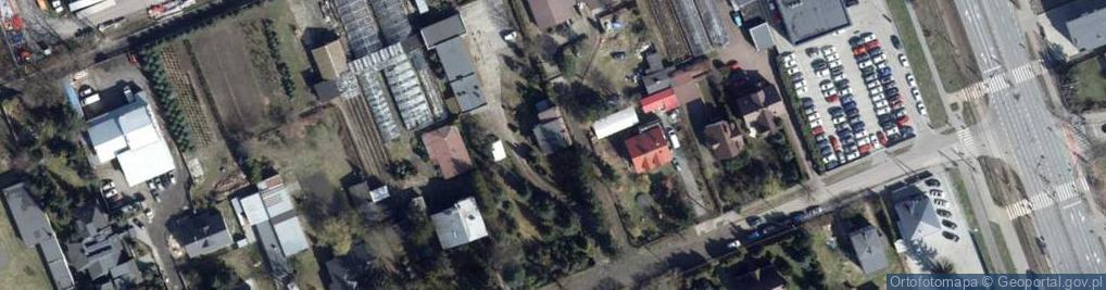 Zdjęcie satelitarne Mechanika Pojazdowa J. Kosowski