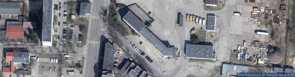 Zdjęcie satelitarne Miejskie Przedsiębiorstwo Oczyszczania