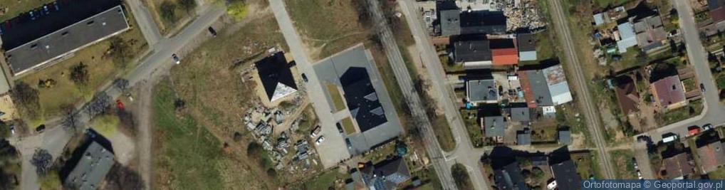 Zdjęcie satelitarne Okręgowa Stacja Kontroli Pojazdów FHU Rompa