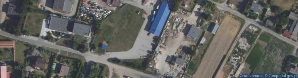 Zdjęcie satelitarne Okręgowa Stacja Kontroli Pojazdów, Grupa Sanok