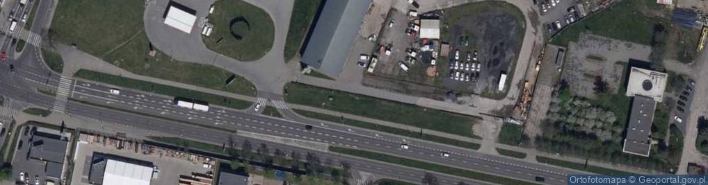 Zdjęcie satelitarne Okręgowa Stacja Kontroli Pojazdów I.KA.S.