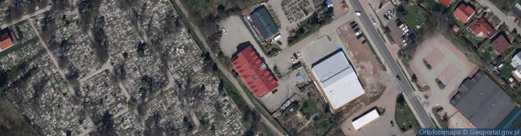 Zdjęcie satelitarne Okręgowa Stacja Kontroli Pojazdów Kamienna Góra tel. 75 7444230