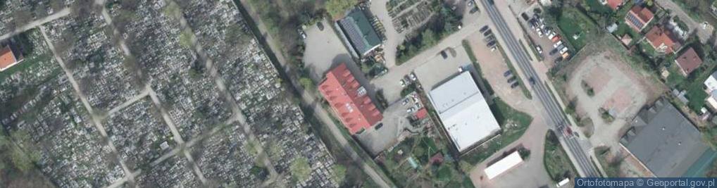 Zdjęcie satelitarne Okręgowa Stacja Kontroli Pojazdów Kamienna Góra tel. 75 7444230